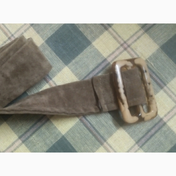 Brown blazer with belt - Picture 4 of 4